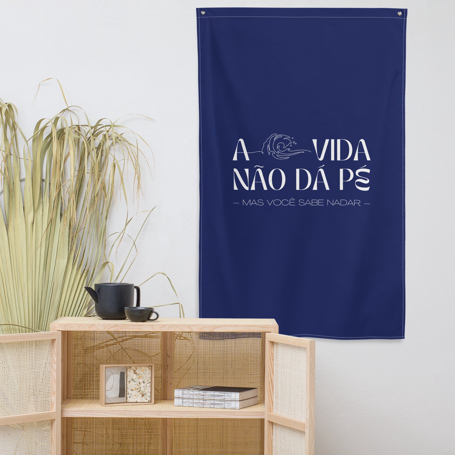 a vida não dá pé | bandeira