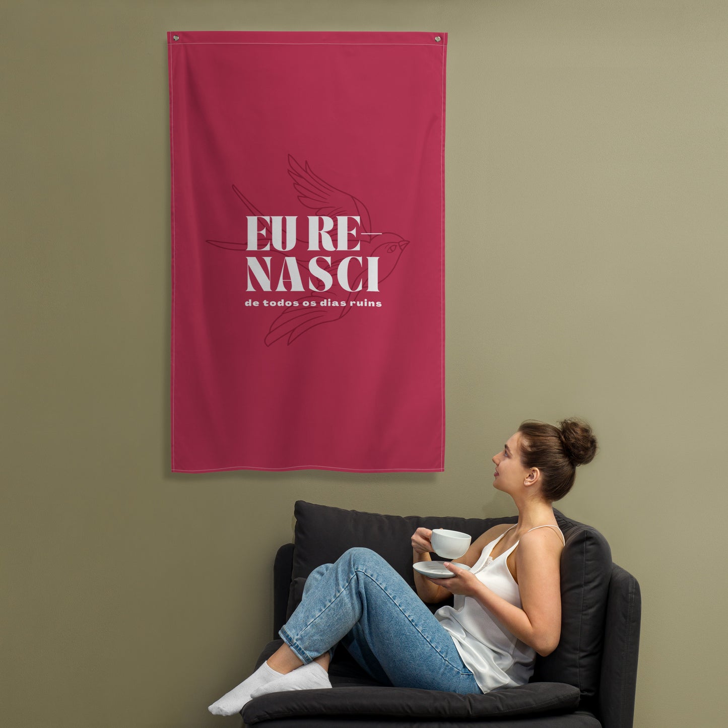 eu renasci | bandeira