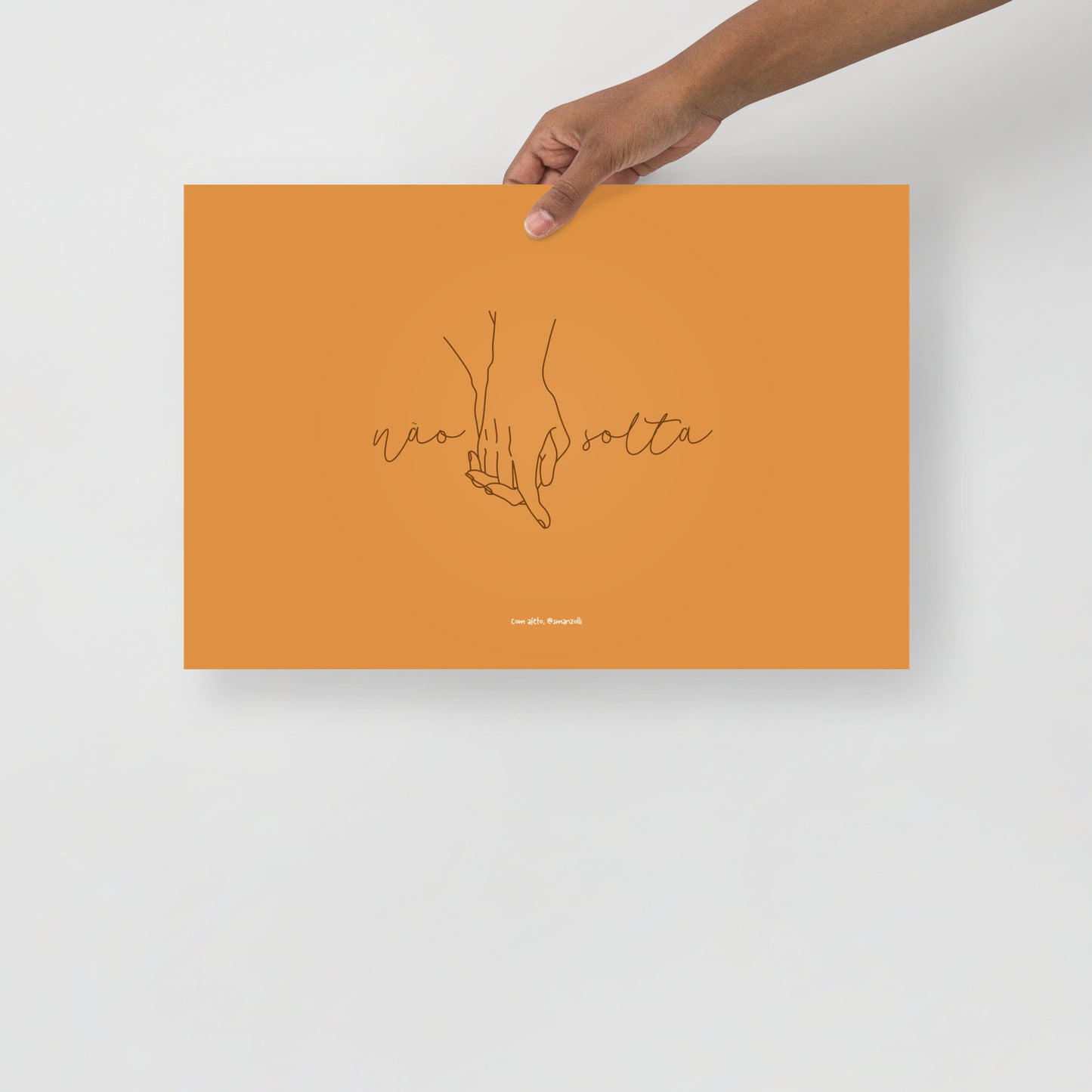 não solta #amarelo | pôster