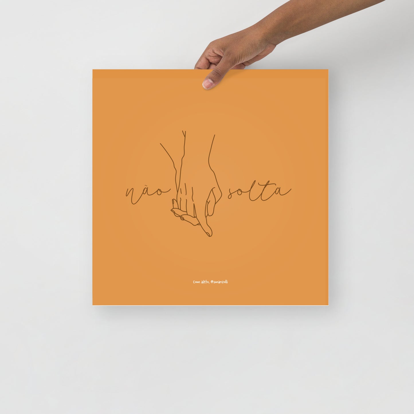 não solta #amarelo | pôster