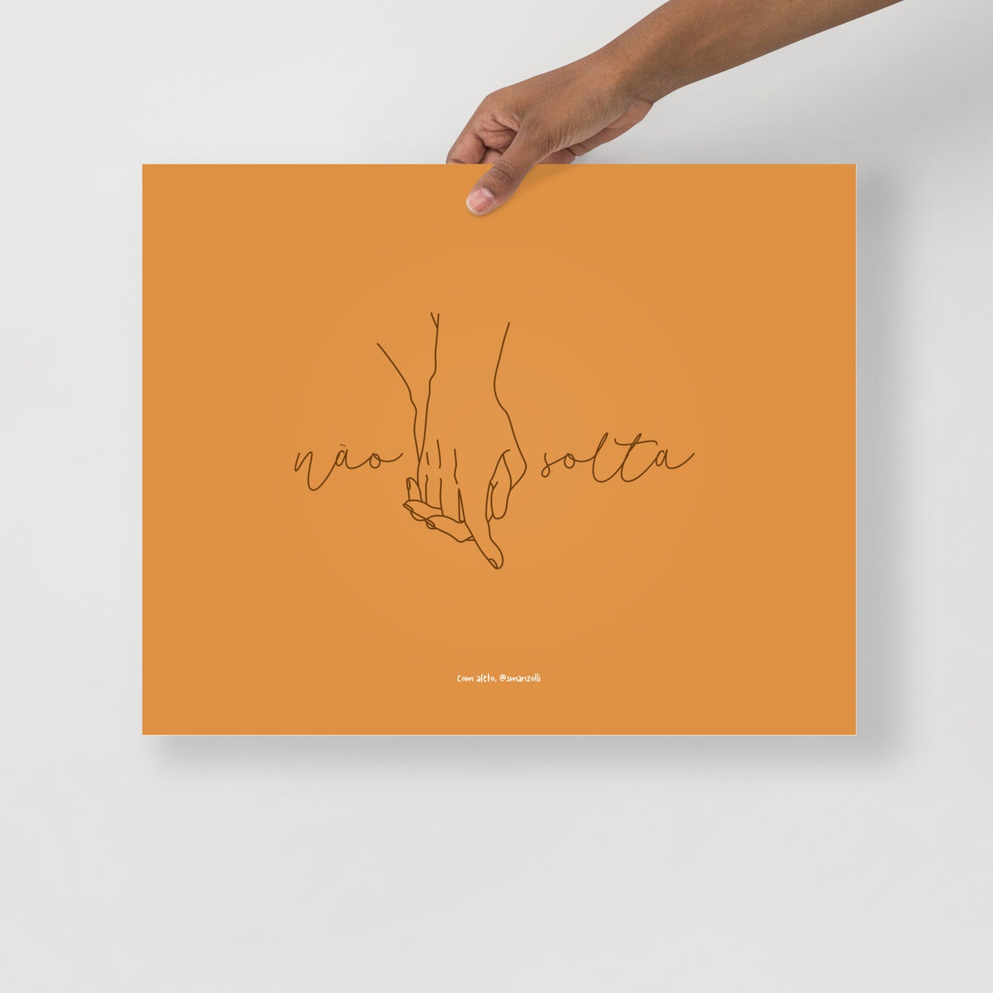não solta #amarelo | pôster