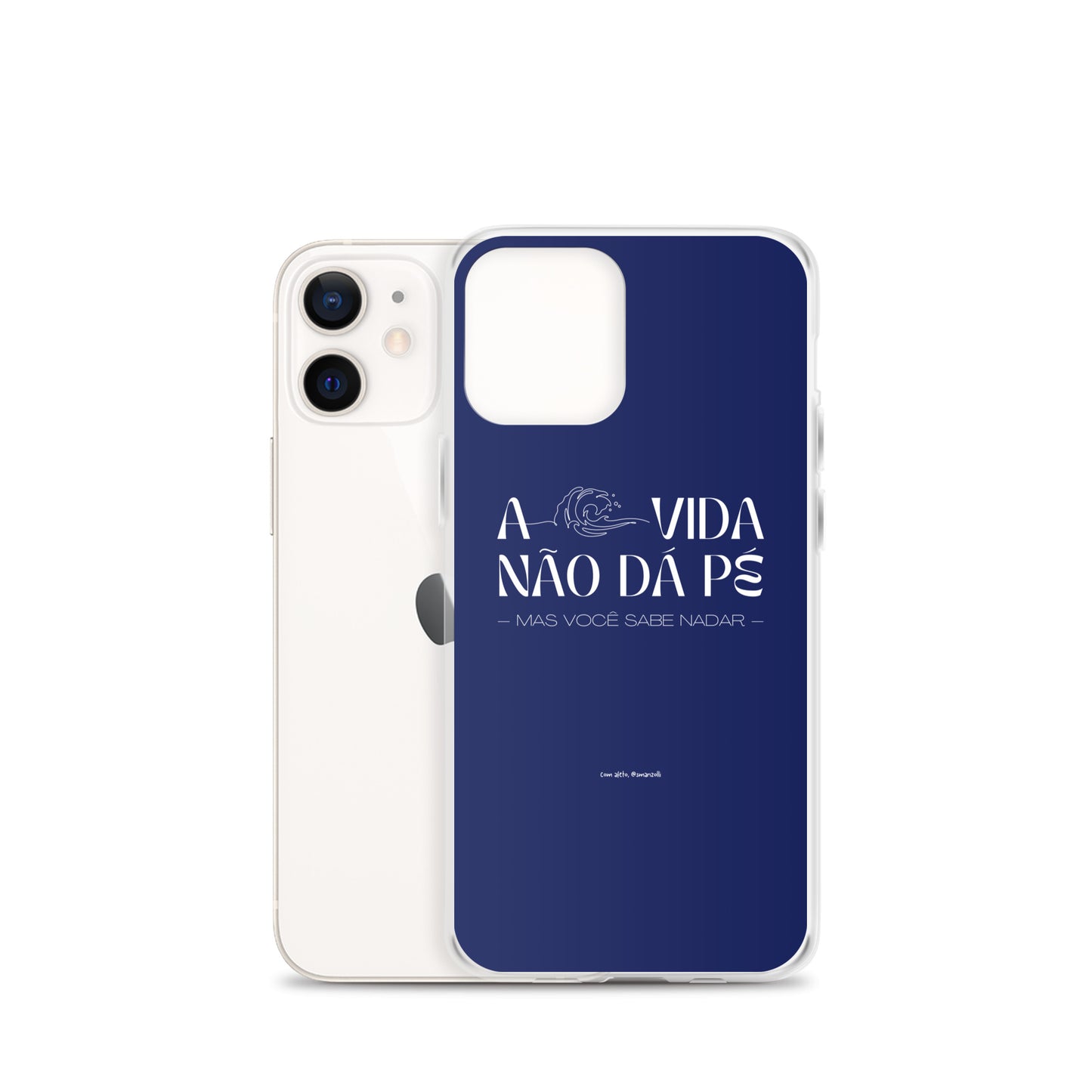 a vida não dá pé | case de iphone