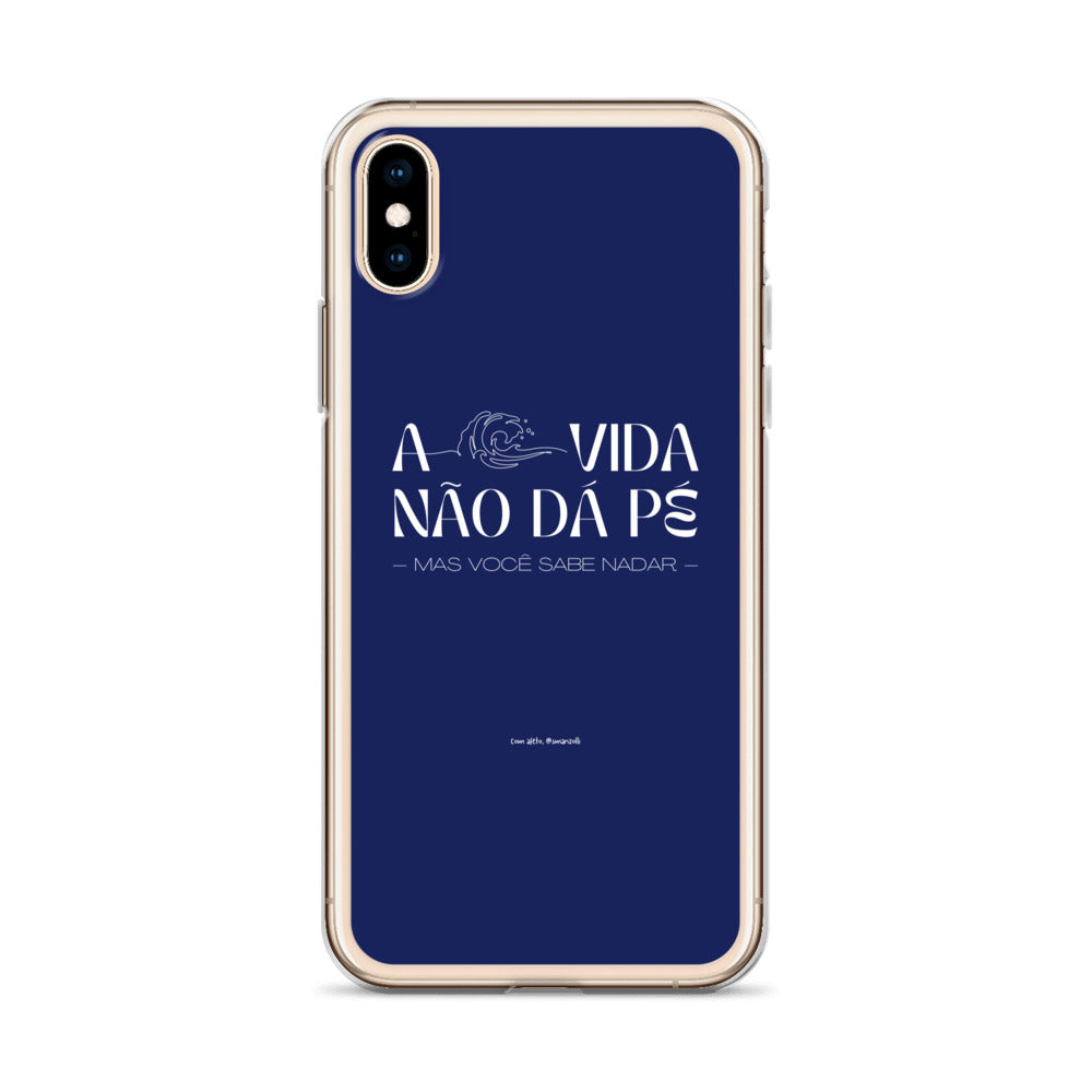 a vida não dá pé | case de iphone