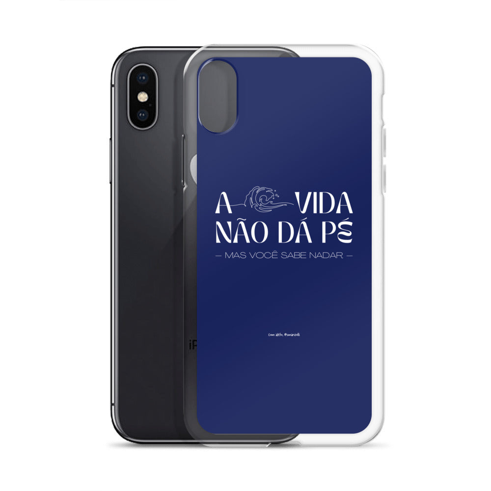 a vida não dá pé | case de iphone