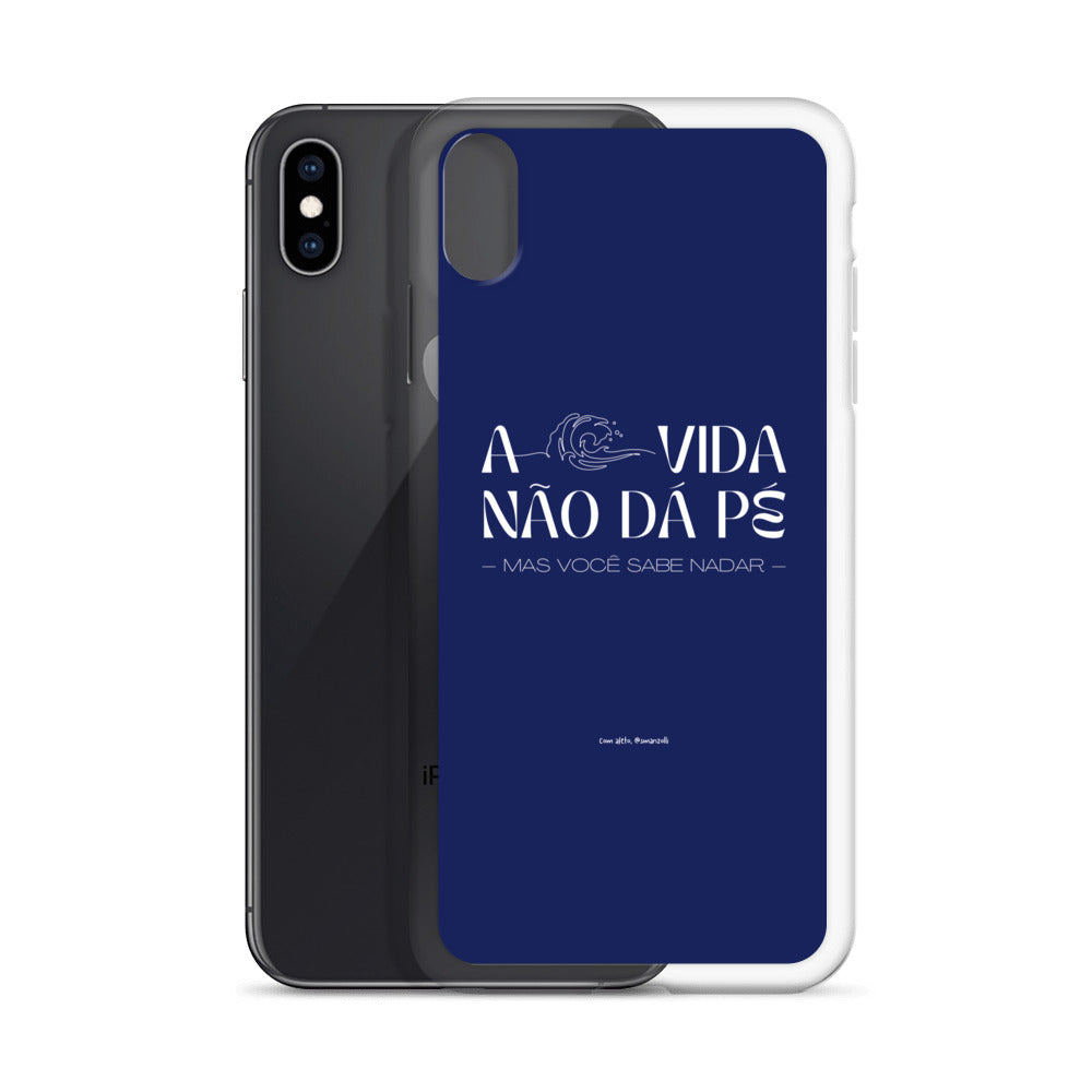 a vida não dá pé | case de iphone