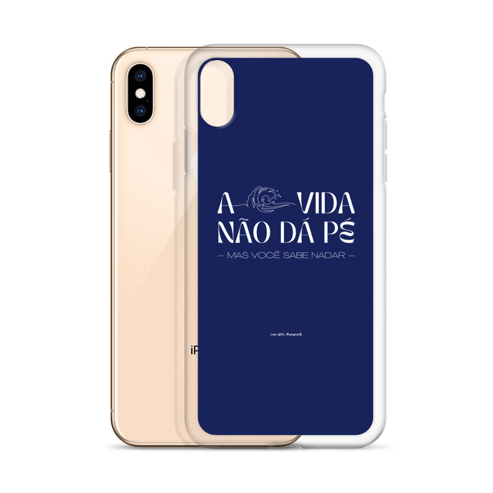 a vida não dá pé | case de iphone