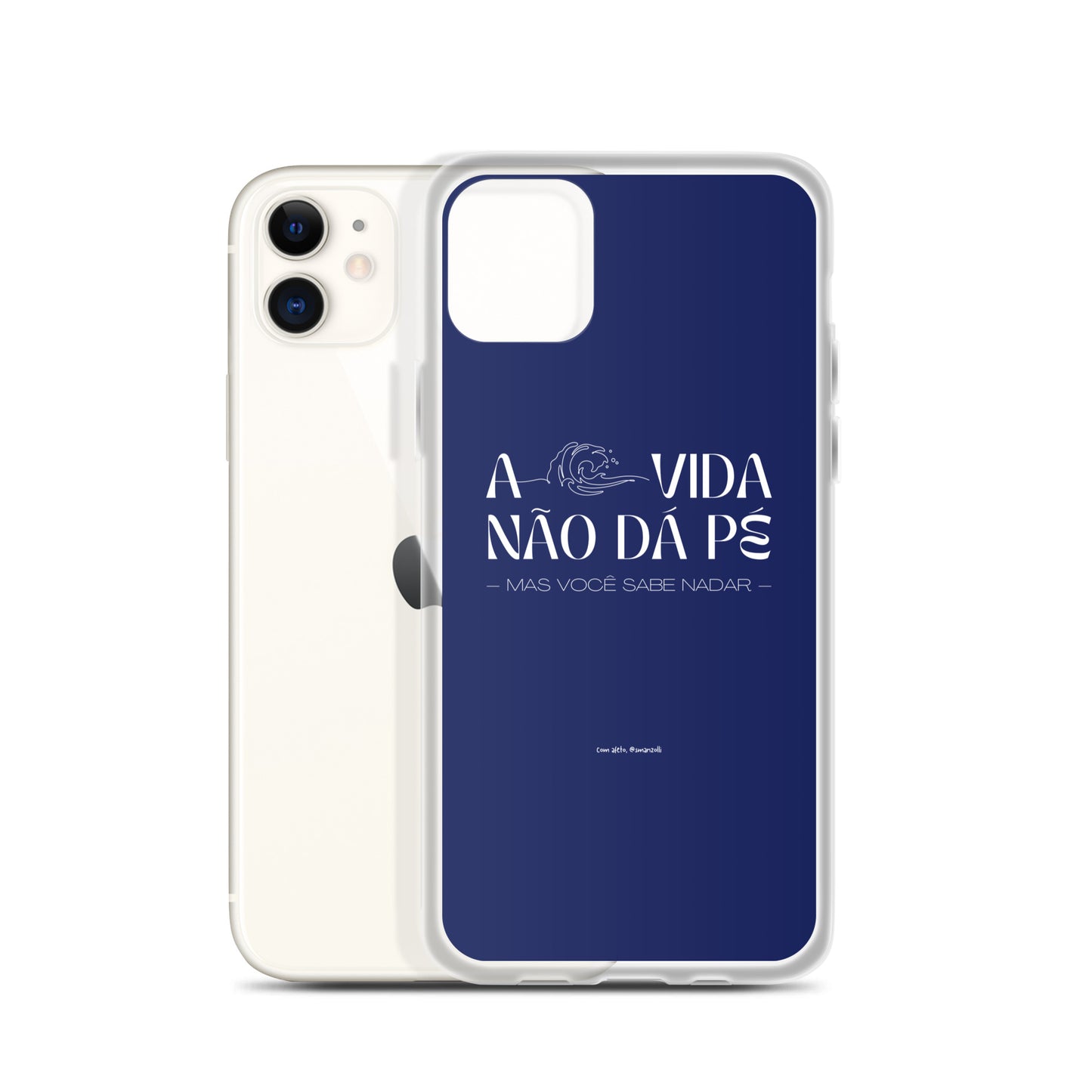 a vida não dá pé | case de iphone