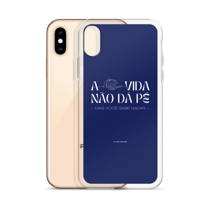 a vida não dá pé | case de iphone