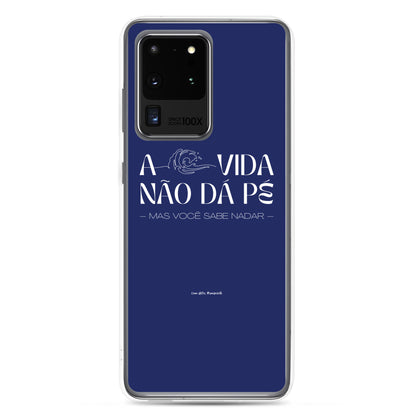 a vida não dá pé | case de samsung