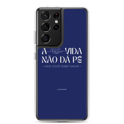 a vida não dá pé | case de samsung